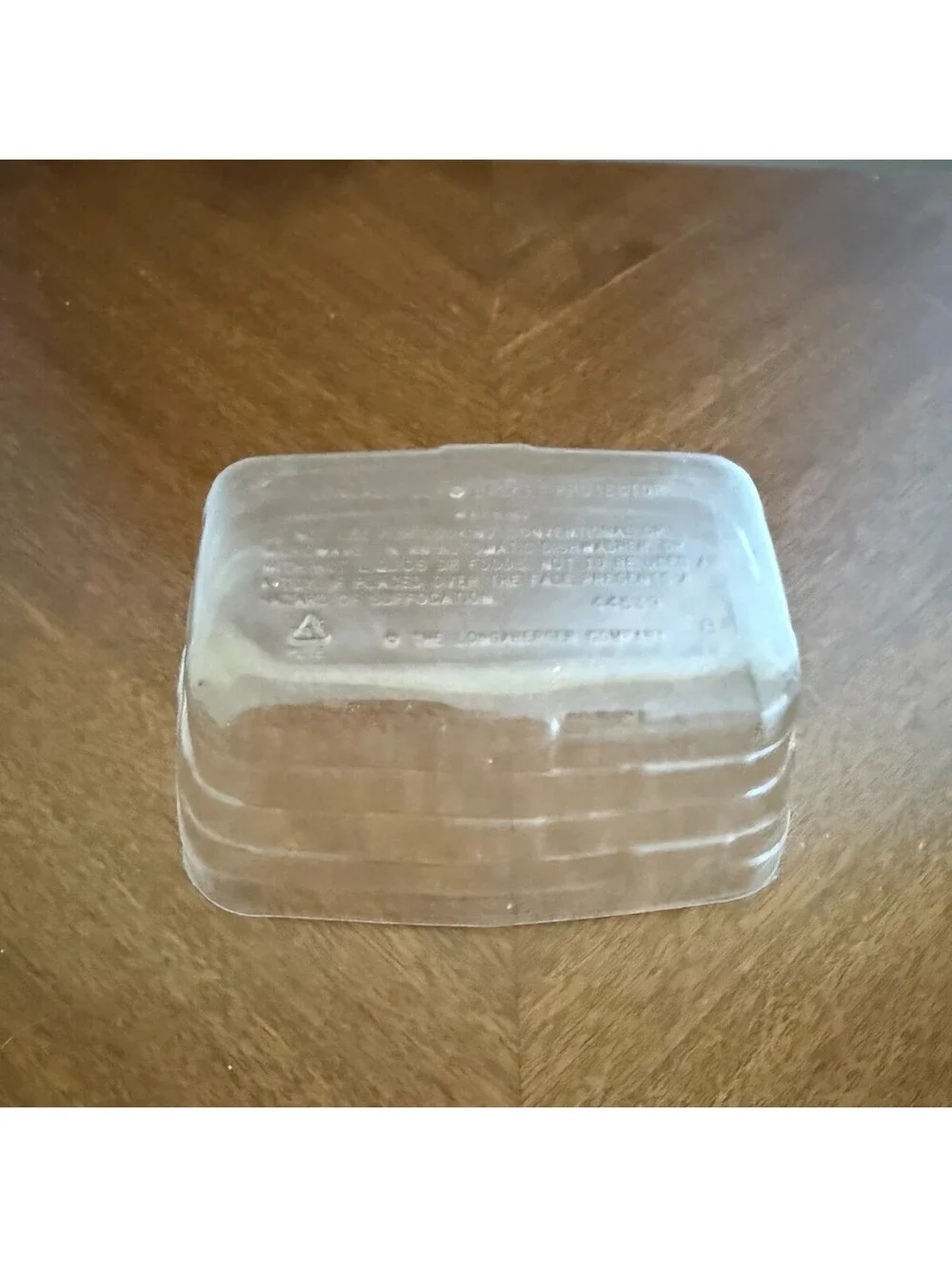 Longaberger Basket Clear Plastic Protector 5